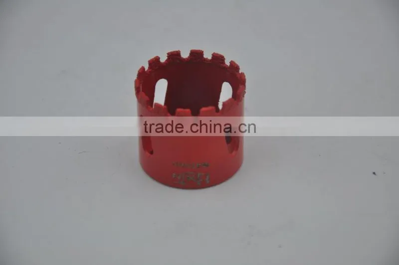 40mm Vacuum Brazed Diamond hole saw / Diamond core drill bits