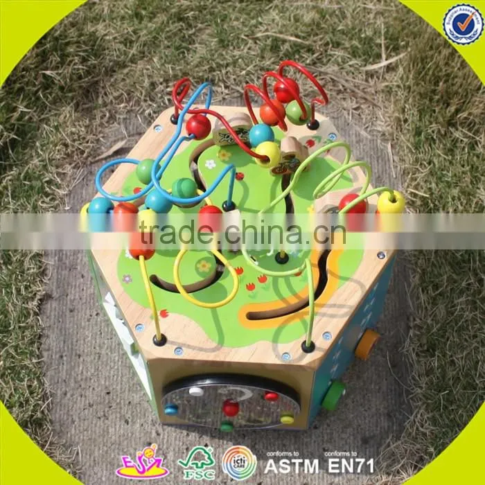 2017 wholesale baby wooden abacus beads funny kids wooden abacus beads sale children wooden abacus beads W12D047