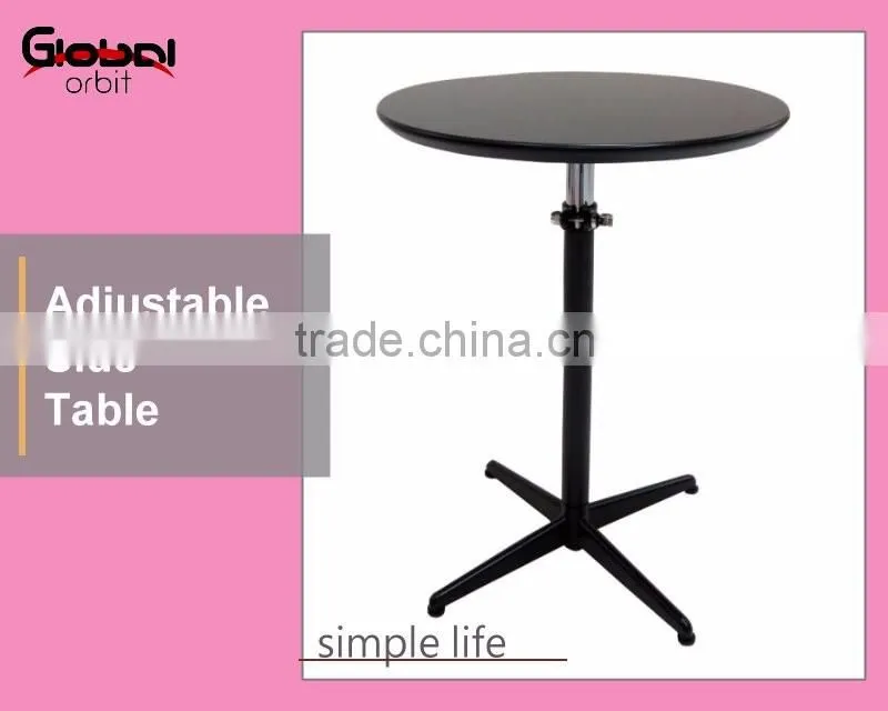 Durable and Sturdy Construction Sofa Adjustable Wooden End Table