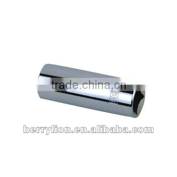 Berrylion 16mm CRV 1/2"DR spark plug socket with polished design