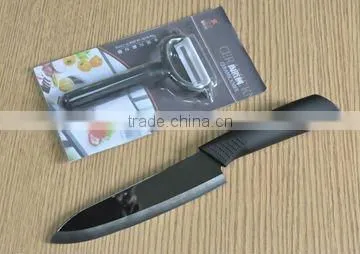 Black blade ceramic knife