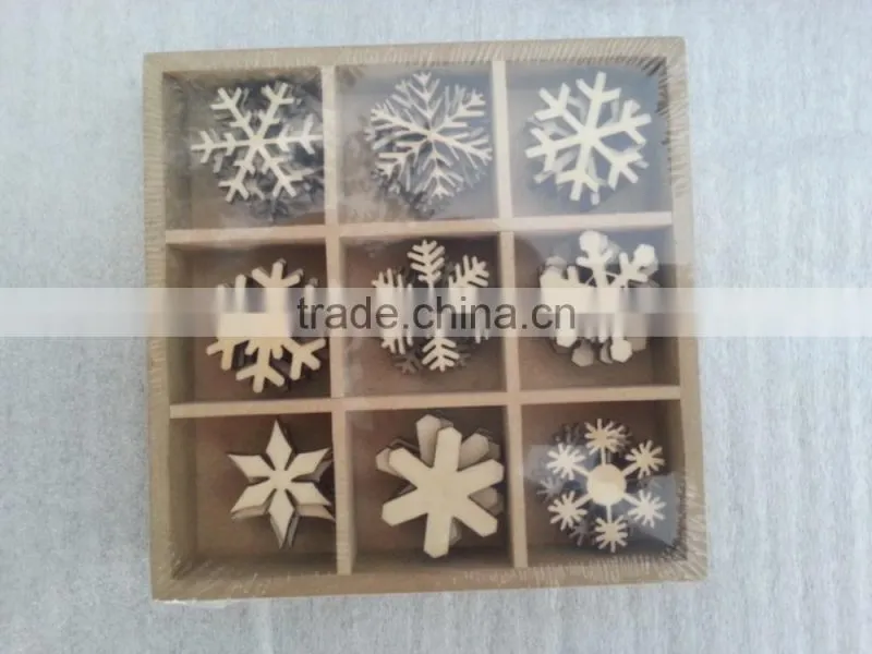 wall sticker decorative wood snow sticker