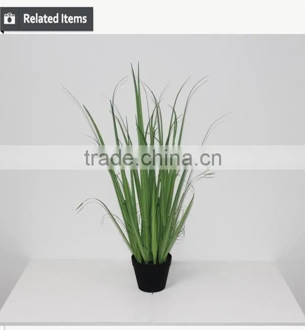 popular artificial plants in pot artificial onion grass purple grass