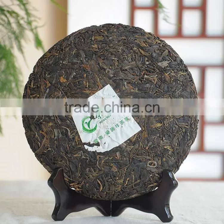 Handmade Raw puerh black tea Strengthen immunity Puer cake