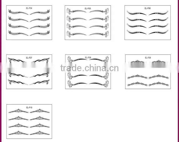 Joyme diamond eyeliner decoration stickers