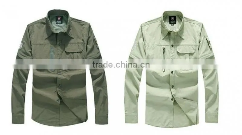 Fishing Hiking Anti-uv Quick-dry function Outdoor Shirt Men SHIRTS LONG SLEEVE