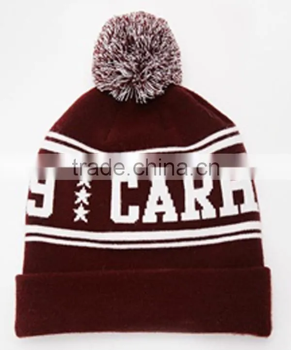 wholesale cheap bulk pom pom crochet beanie hat