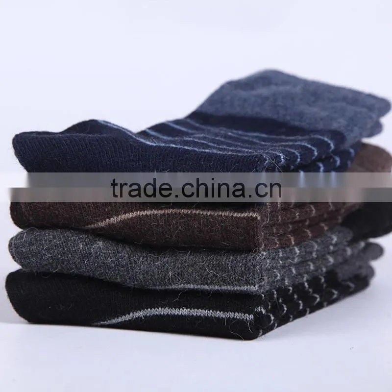 men's knit socks custom dress socks men stripe socks