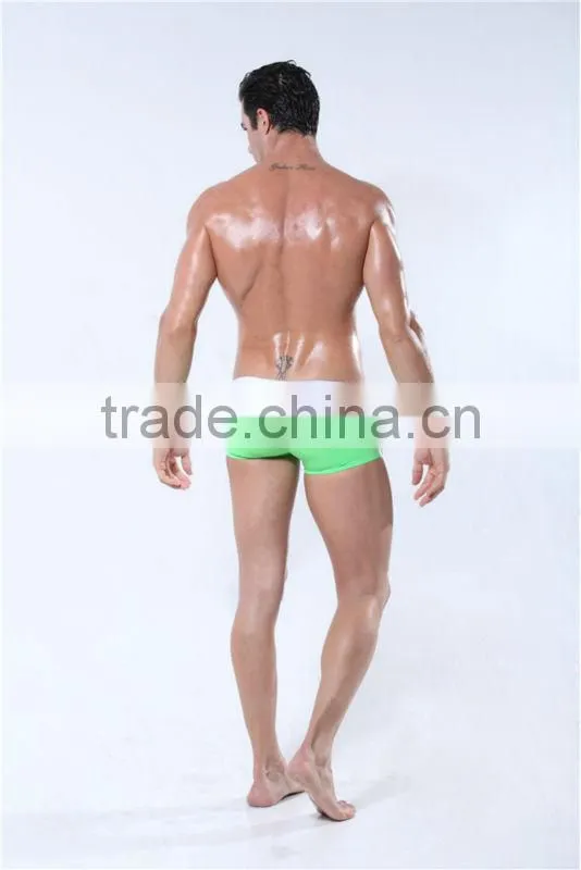 Novelty hot sexy men's modal swimwear boxer sportwear men's underwear swimsuits for boy