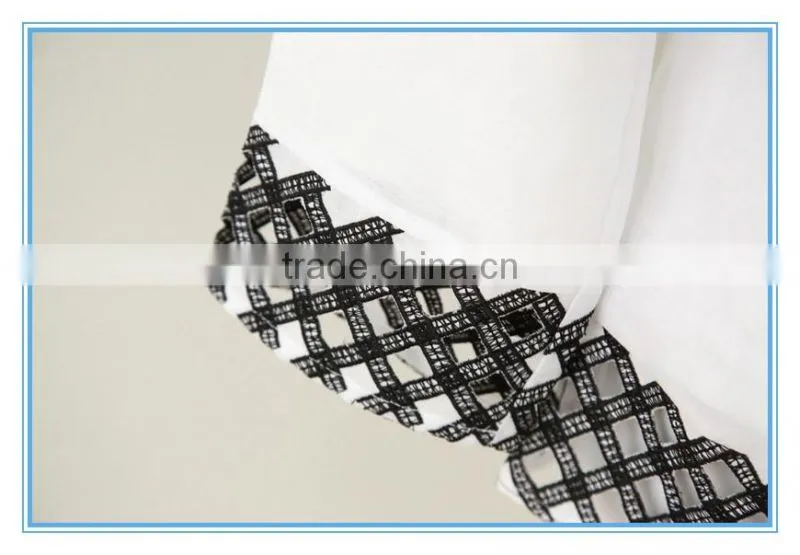 Wholesale Linen Suits 3 Pieces Pants Suits Woman Church Suits With Embroidery Cutwork Design