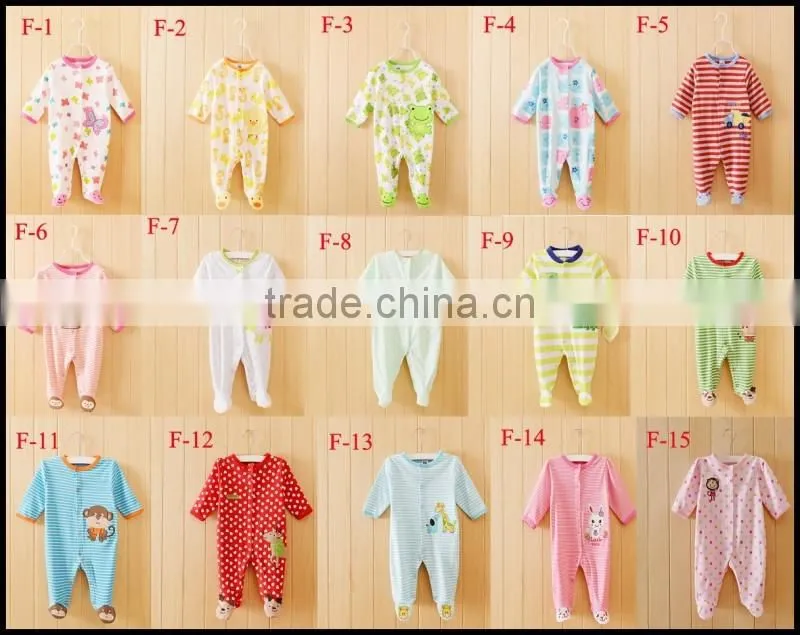 TinaLuLing 100% cotton Unisex Red Winter One piece Sleepwear Kids Footed Pajamas