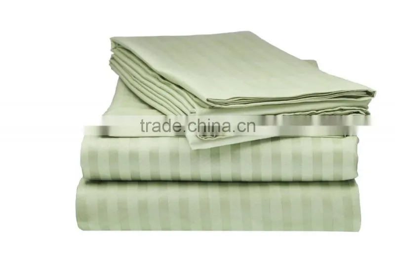 Antibacterial STRIPED 4PC QUEEN Sheet Set