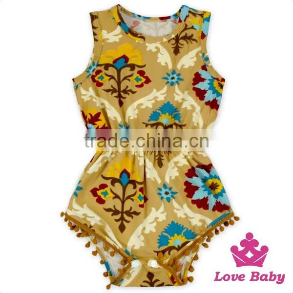2LLY-090 Lovebaby custom made jumpsuit printed arrow jalandhar punjabi suits baby boys&girls romper