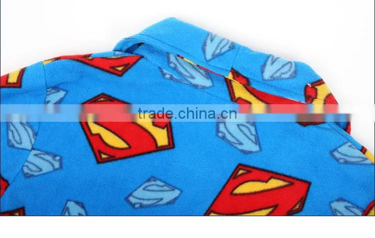 fire micro fleece sleepwear men winter coat