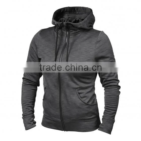 Custom Running Sweatshirts Cotton Zipper Sweatshirt With Hood Hoodies And Sweatshirts Women's