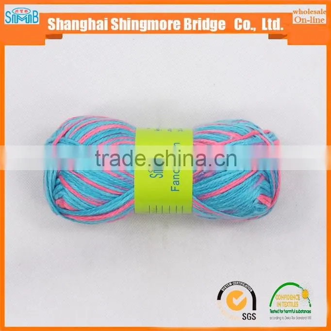 OEKO-Tex Standard quality space dyed knitting yarns, 100% acrylic yarn with high quality