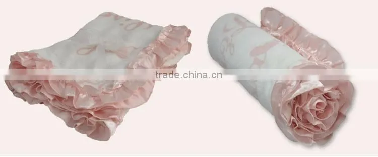 Wholesale Quaility Soft Coral Fabric Baby Blanket