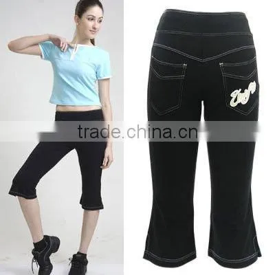 Adult 3/4 capri jazz pants