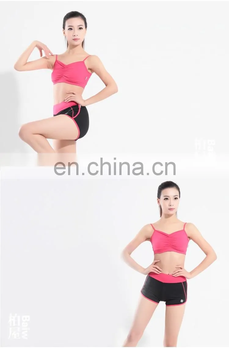 116172029 Camisole Sport Bra Fitness Wear Crop Top