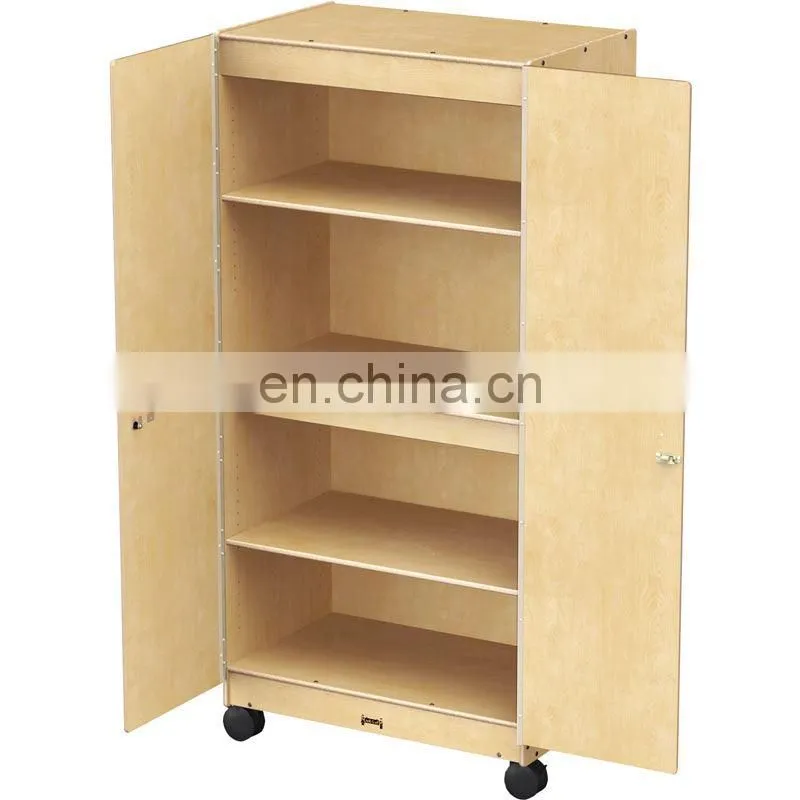 New Wooden Kids Furniture Children Toy Storage Cabinet/children cabinet