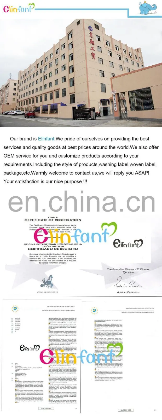 Elinfant Reusable bamboo charcoal cloth diaper new print baby comfortable cloth diaper
