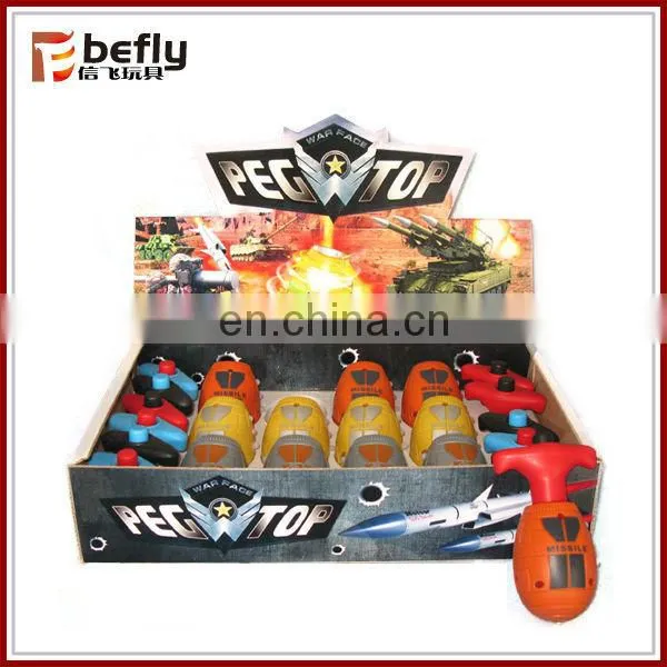 Plastic toy spinning top for kid