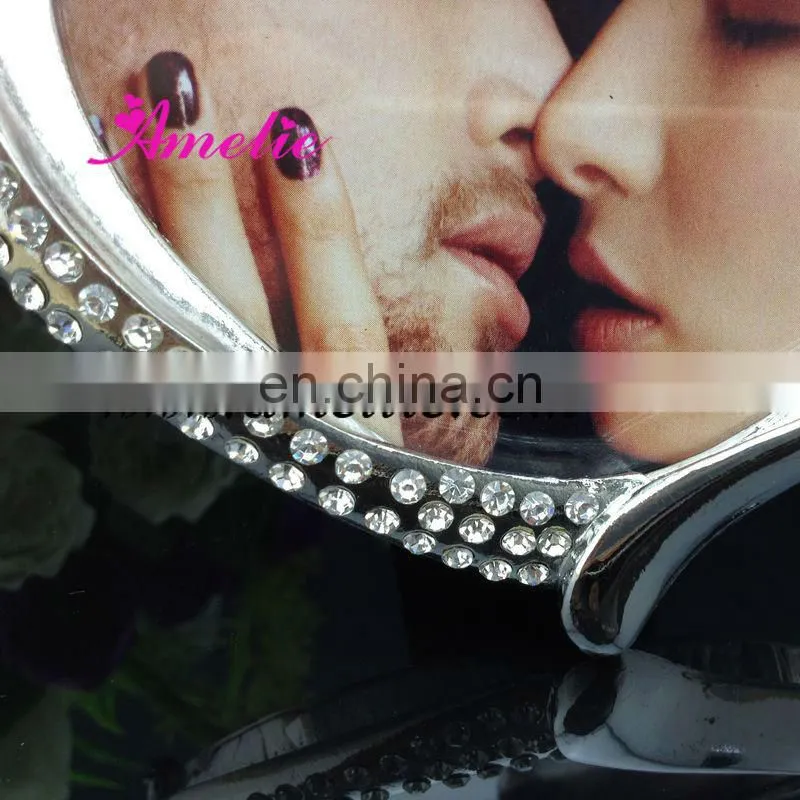 A8158 Wholesale Heart design Metal sexy photo picture frames