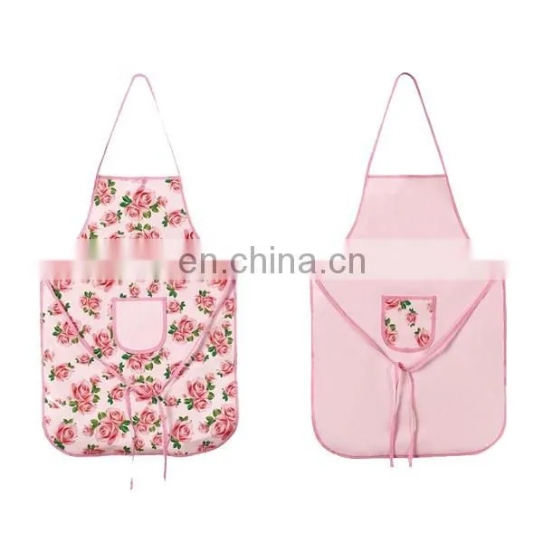 2017 Custom embroidered chef works ladies aprons