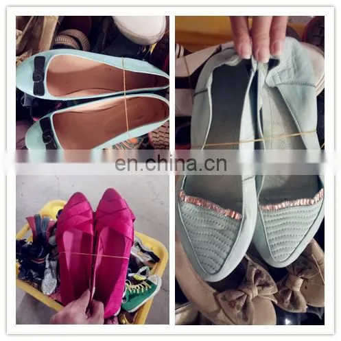 used shoes second hand men leather shoes
