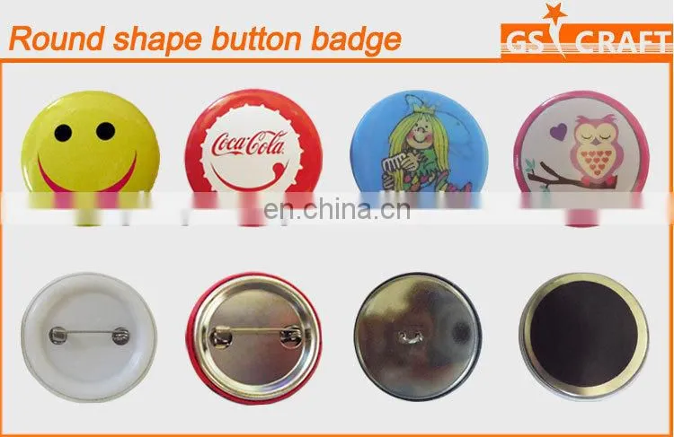 fridge magnet magnet tin button badge / promotional gifts Color Printing button badge/custom badges