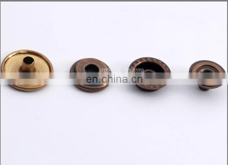 Customized Metal Brass Ring Snap Button BM10204