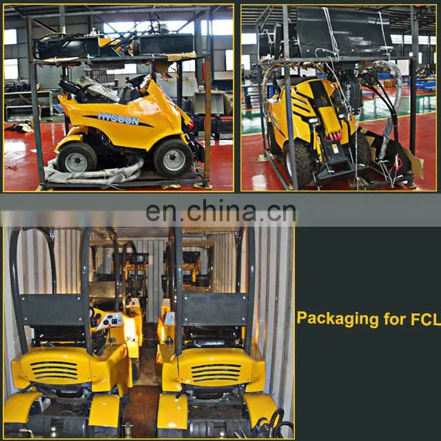 CE Approved articulated mini front end loader for sale