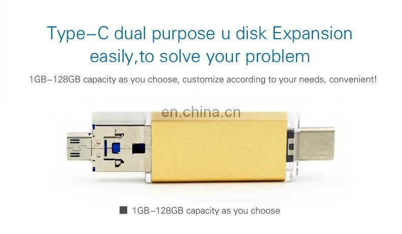 New Products 2018 OTG USB 3.1 Type C Flash Drive 16gb wholesale