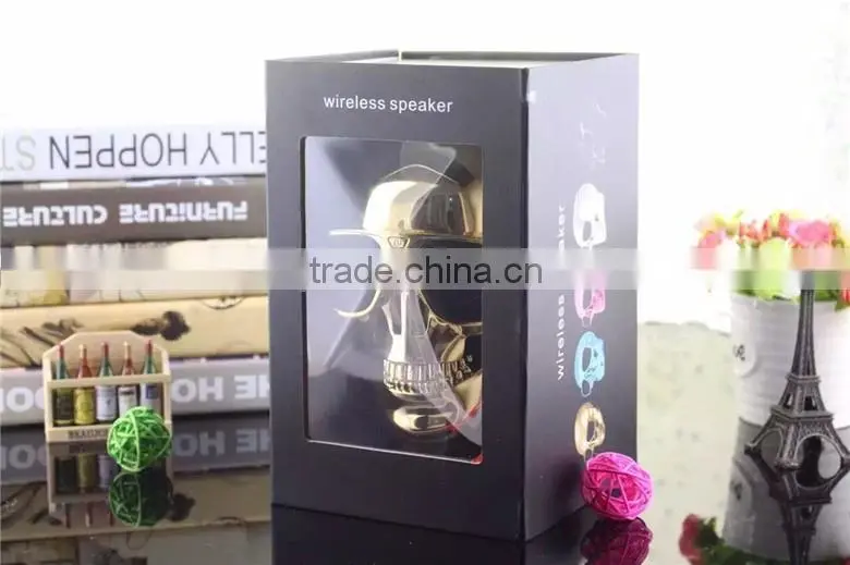 skull bluetooth speaker