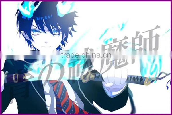 cheap Ao no Exorcist Okumura rin Short Black Cosplay Wig