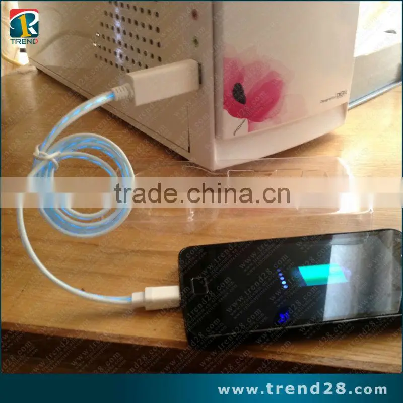 visible smart data line for mobile phone