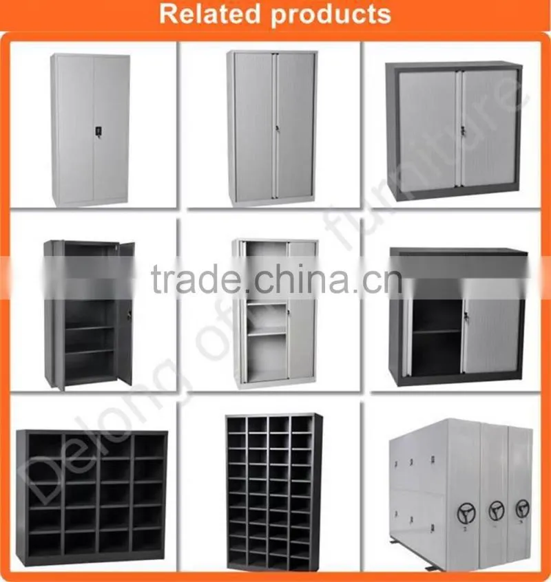 (DL-M1 ) Office storage steel metal mobile pedestal file cabinet on castors with 3 drawer 2 box 1 file -workplace organization