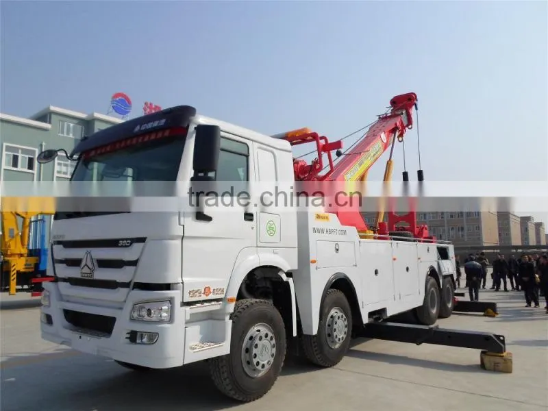 50t HOWO 8x4 wrecker truck with best price for sale 008615826750255 (Whatsapp)