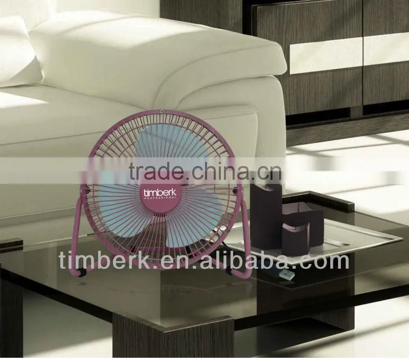 Promotion 6" USB mini Desk Metal Fan