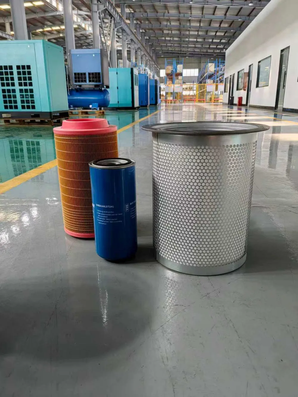30 cubic air compressor three filters
