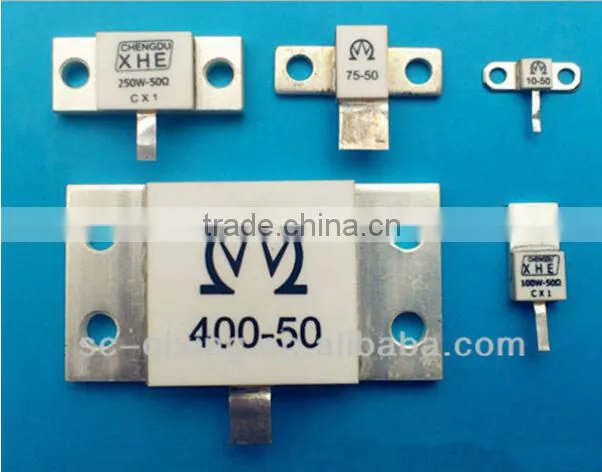 100ohm 50ohm RF power resistor 250W 400W 600W 800W 1000W flange resistor