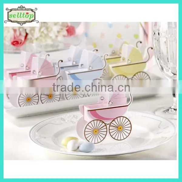 Hot sell cute 230g cheaper paper baby favor box