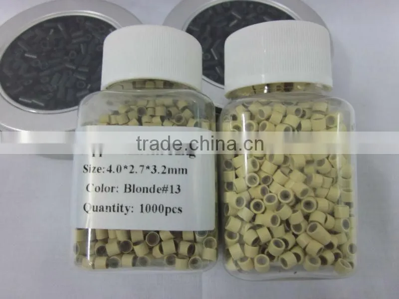 Durable Blonde Silicone Copper Micro Ring