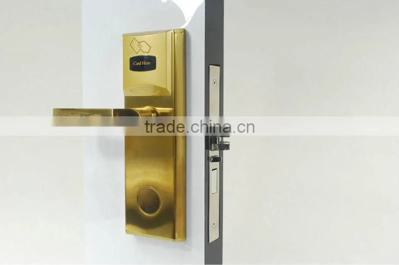 intelligent electrical door lock inductive hotel lock