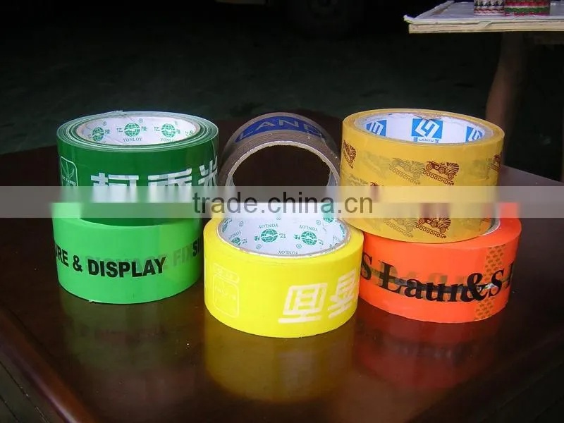 Custom size Bopp custom printed adhesive tape with company logo 2016
