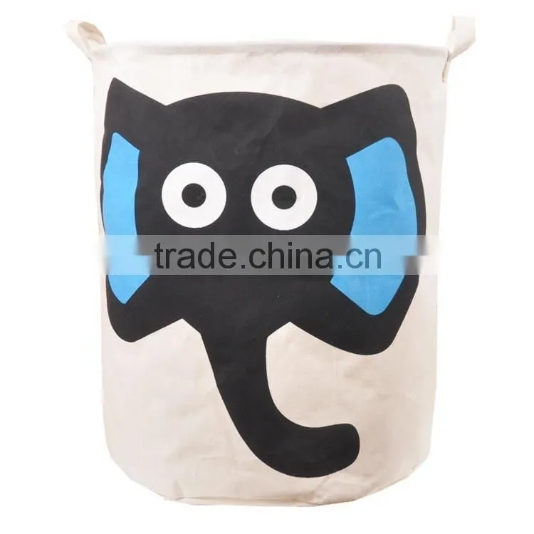 Animal bag for kids toy basket foldable