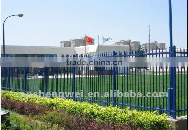 High quality ornamental steel fence (supplier)