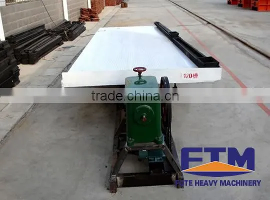 Gold separator shaking table for sale from China 2015