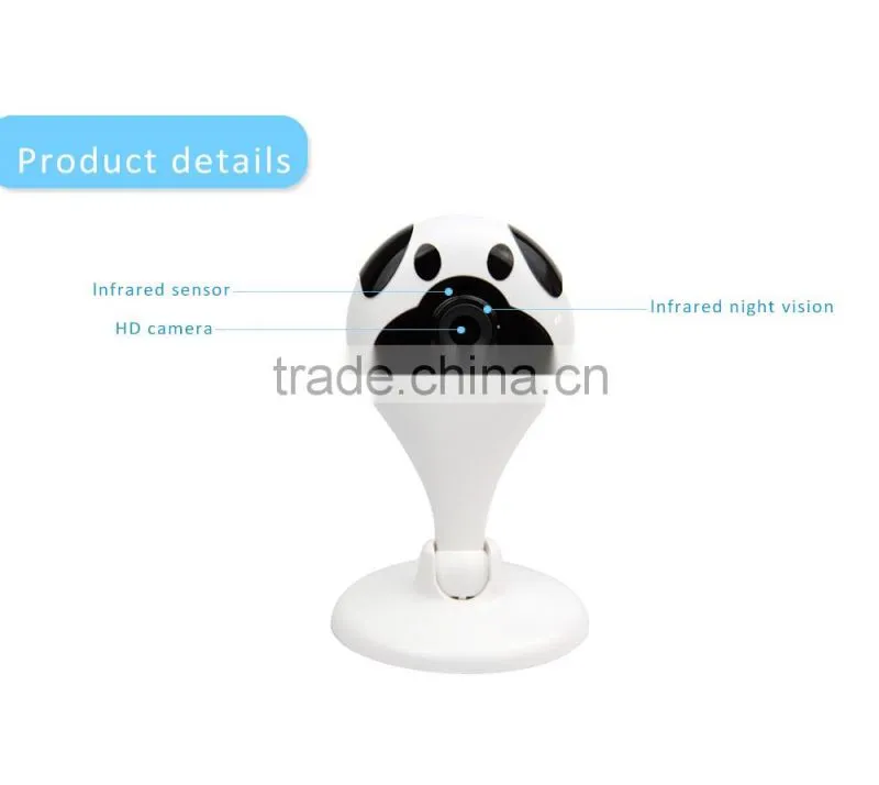 Newest wireless smart home IP Camera H.264 720P P2P cloud WIFI IP Camera