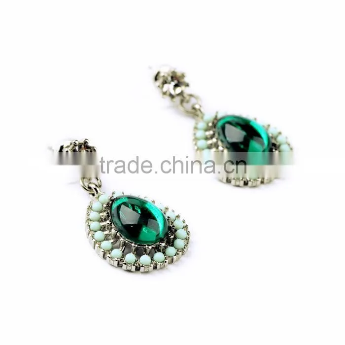 DIAMOND TEARDROP EARRINGS,CRYSTAL EARRING FASHION JEWELRY